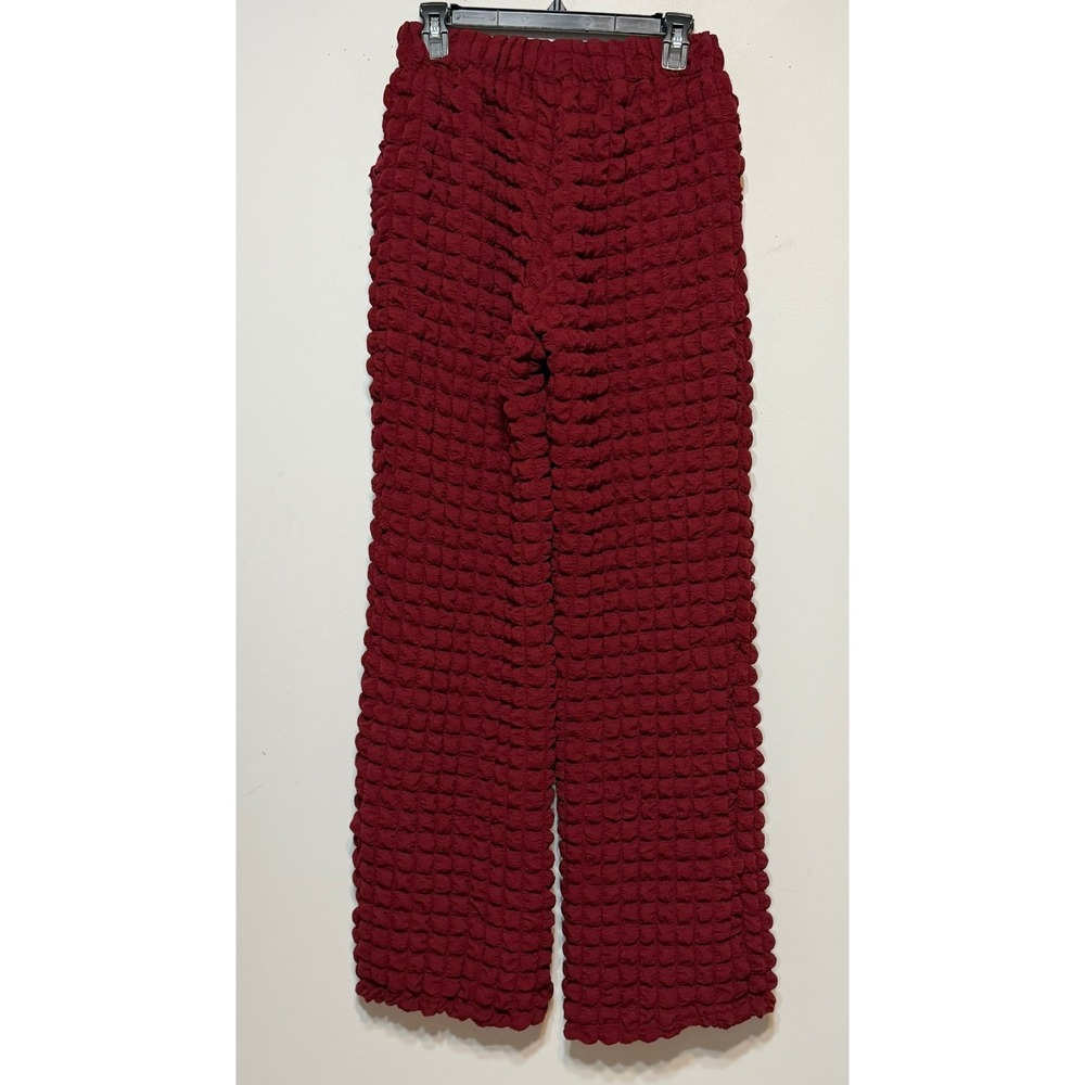 Molly Green Shelby Textured Shacket Pants Set Womens Size M Avant Garde Casual - Picture 5 of 8